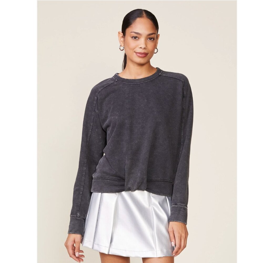 Anthem The Label Washed Black Pullover